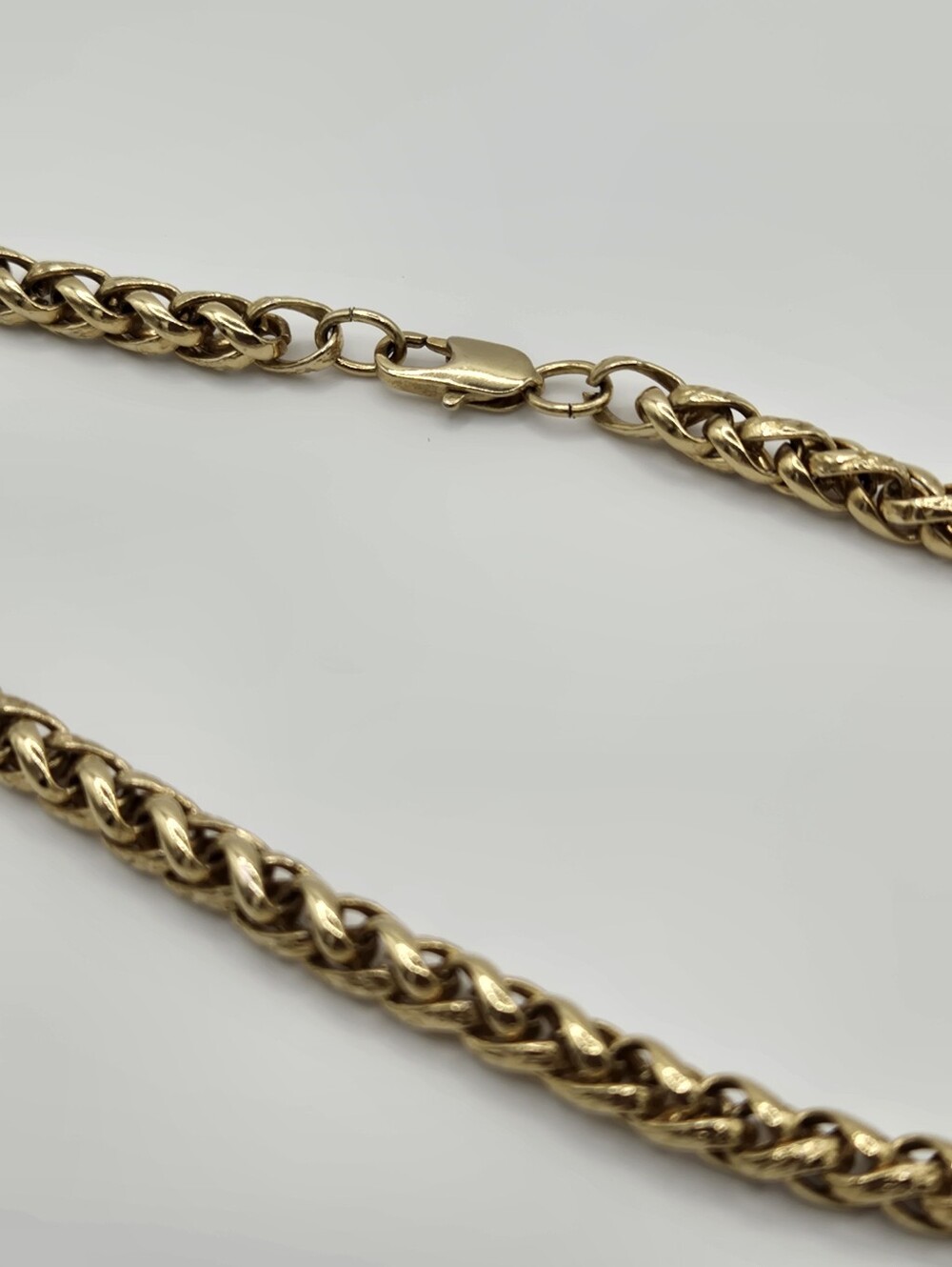 Gold Plated  Rope Chain Necklace - Picture 4 of 5